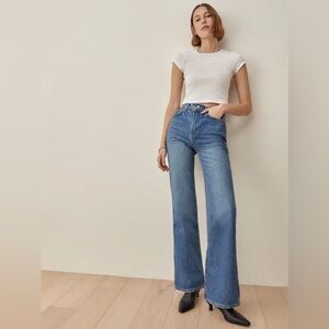 Reformation Joli high rise flare